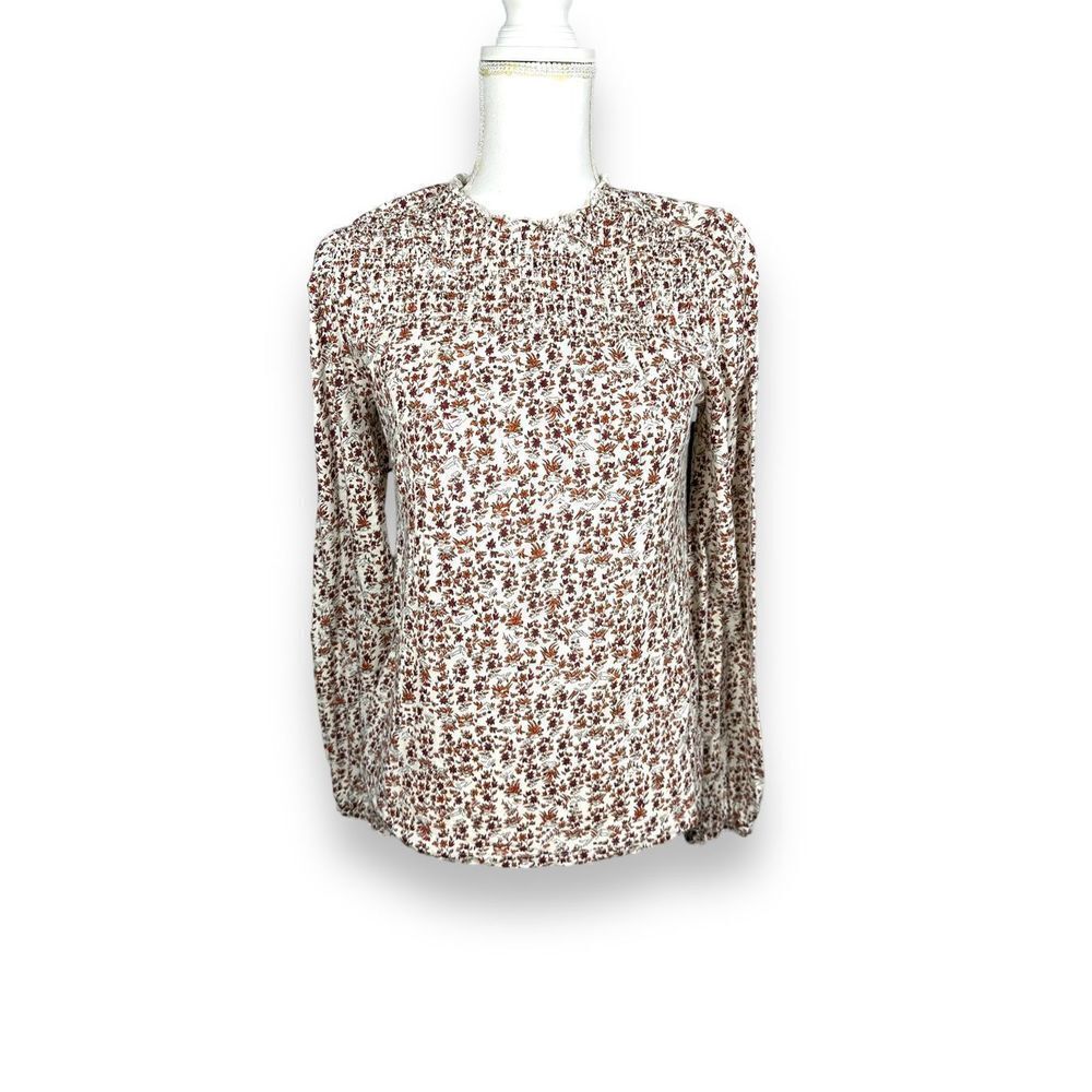 Lucky Brand boho long sleeve top CS NWT